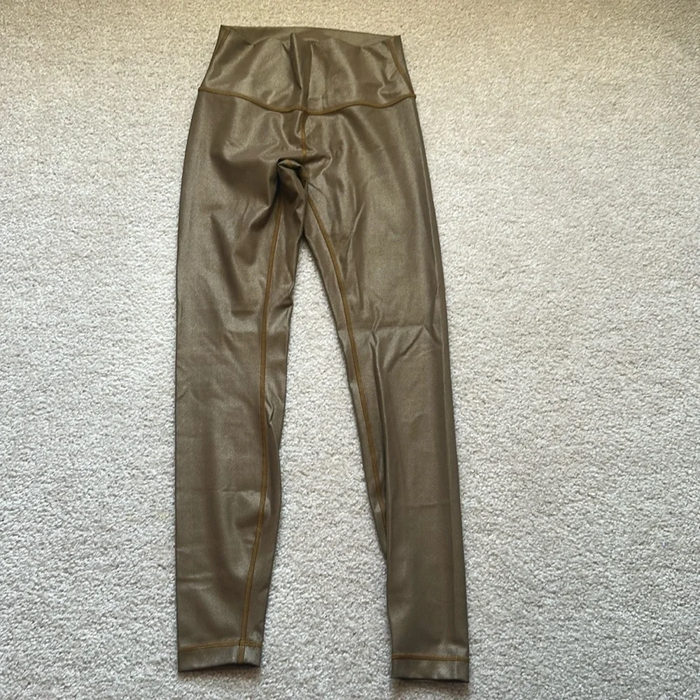 Gold/Brown Lululemon Leggings - Picture 3 of 14